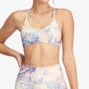 NWT Roxy Kaileo Tie Dye Strappy Sports Bra XL